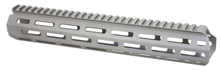 Q LLC Honey Badger 12-Inch M-LOK Aluminum Gray Handguard