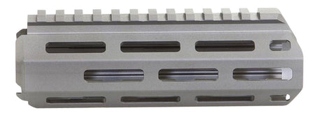 Q LLC Honey Badger 6-Inch M-LOK Aluminum Gray Handguard Kit with Hardware