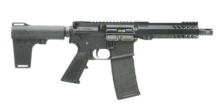 ATI Milsport 5.56 7.5" Pistol with M-LOK Rail, Blade Brace, 60-Round Magazine