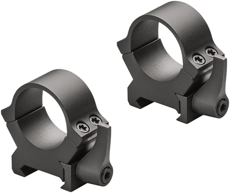 Leupold QRW2 Cross-Slot 34mm Medium Scope Rings Matte Black 177273