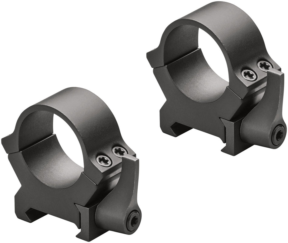 Leupold QRW2 Cross-Slot 34mm Medium Scope Rings Matte Black 177273