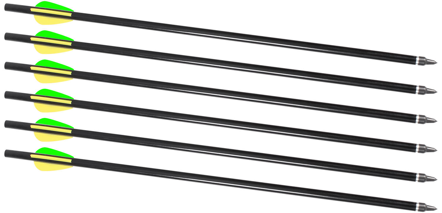 Traditions Firebolt 2216 Aluminum Crossbow Arrow for Crackshot XBR 16" 6-Pack A2217