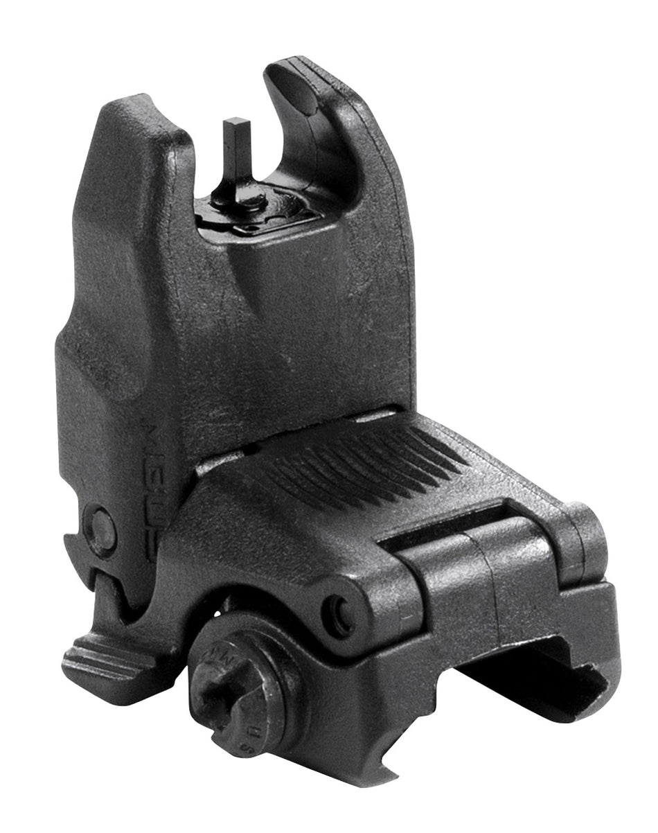 Magpul MBUS Front Sight Black Polymer Folding Elevation Adjustable AR-15/M16 MAG247-BLK