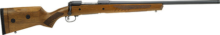 Savage Arms 57424 110 Classic Full Size 243 Win 4+1 22" Matte Black Threaded Barrel, Matte Black Drilled & Tapped Carbon Steel Receiver, Adj Comb & LOP Satin Walnut Stock, Right Hand