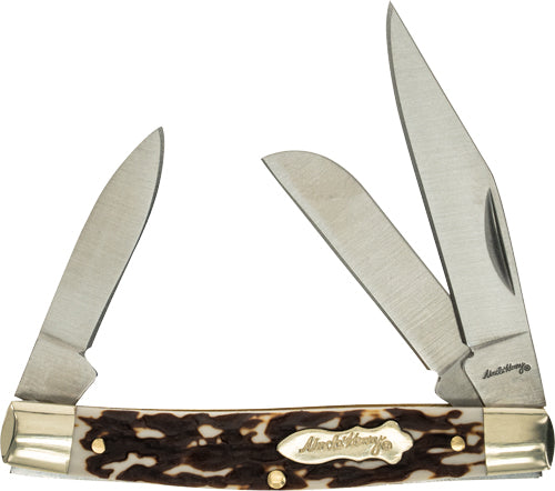 Uncle Henry Next Gen Staglon Rancher Folding Knife with 3 Blades