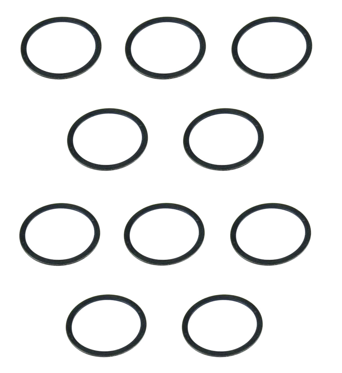 TacFire 10-Pack AR-15 Free-Float Handguard Barrel Nut Washer Shims, Black