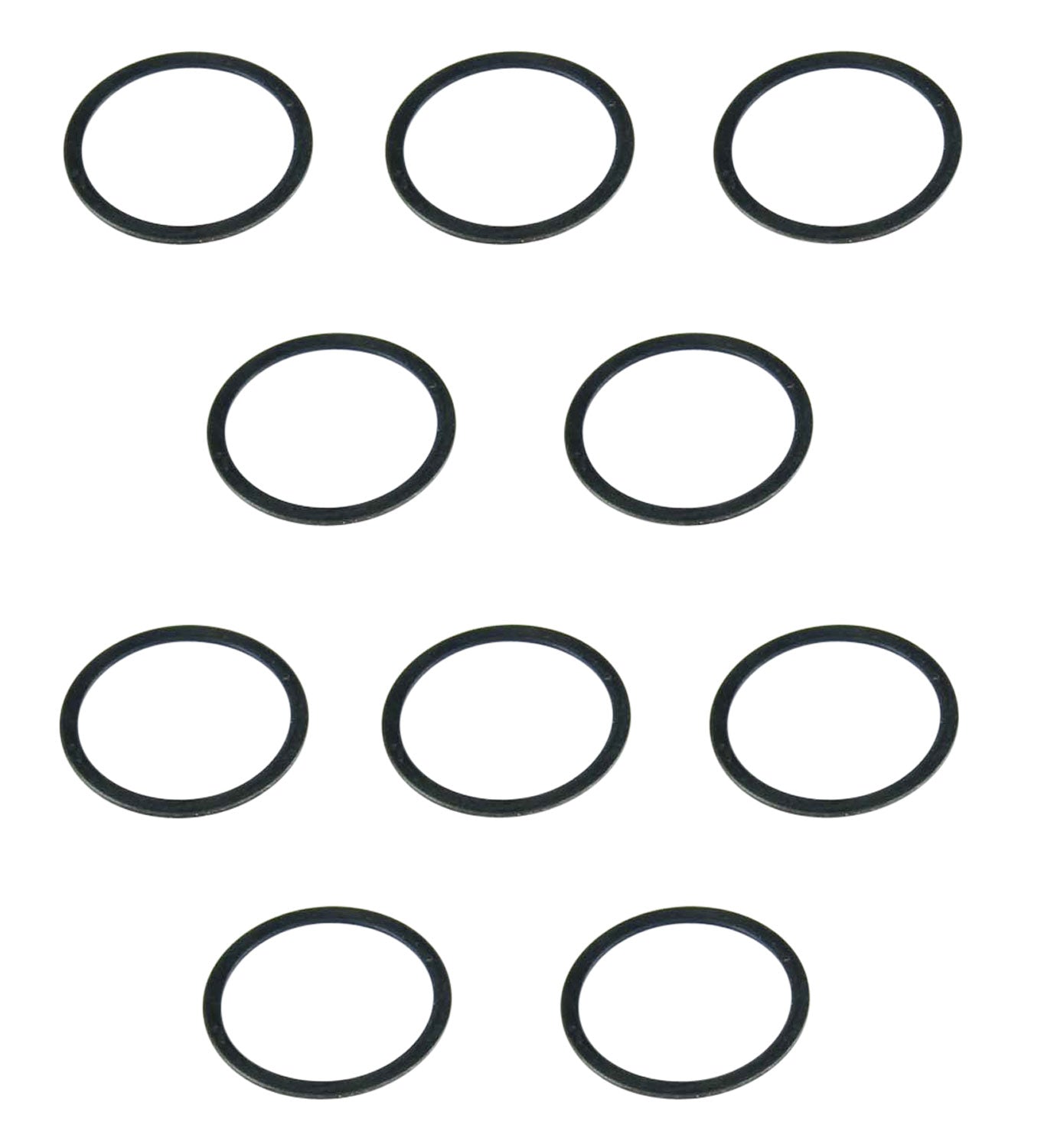 TacFire 10-Pack AR-15 Free-Float Handguard Barrel Nut Washer Shims, Black
