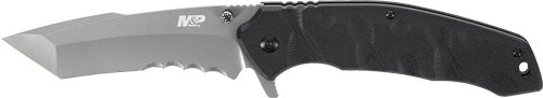 Smith & Wesson M&P Special Ops Spring Assisted Tanto Knife 4" Black