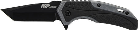 Smith & Wesson M&P Shield Spring Assisted Tanto Knife 2.8" Black