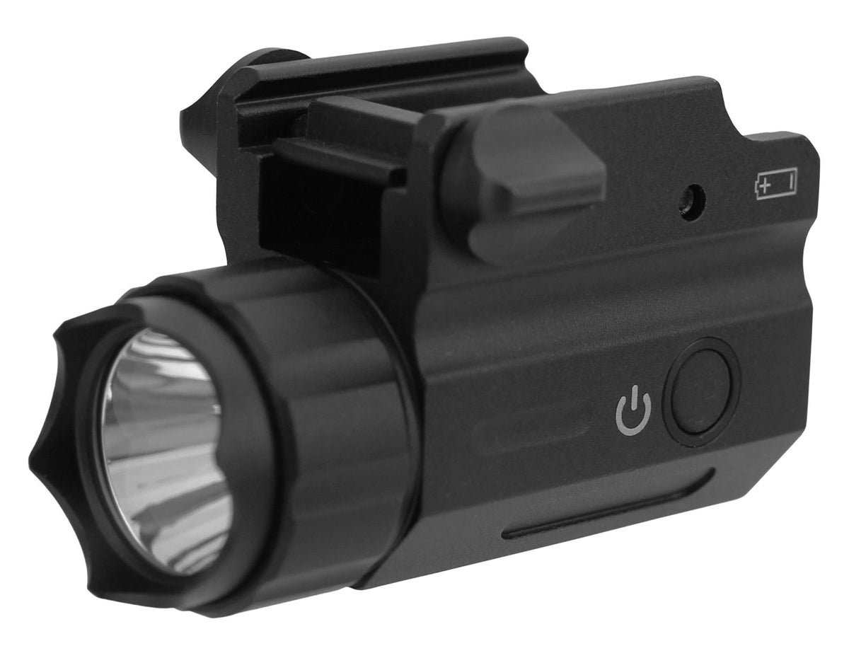 TacFire FLP360F 360 Lumen Full-Size Rail-Mount Pistol Light Black CREE LED