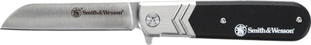 Smith & Wesson Executive Barlow 2.5" Spring-Assisted Folding Knife with Pocket Clip