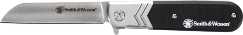 Smith & Wesson Executive Barlow 2.5" Spring-Assisted Folding Knife with Pocket Clip