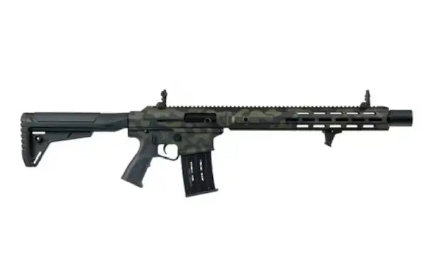 Panzer AR12 Pro L Tactical 12GA Shotgun, Multicam Black, 5-Round