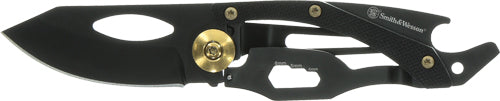 Smith & Wesson Small Multi-Tool Folding Knife 2" Blade Pocket Clip