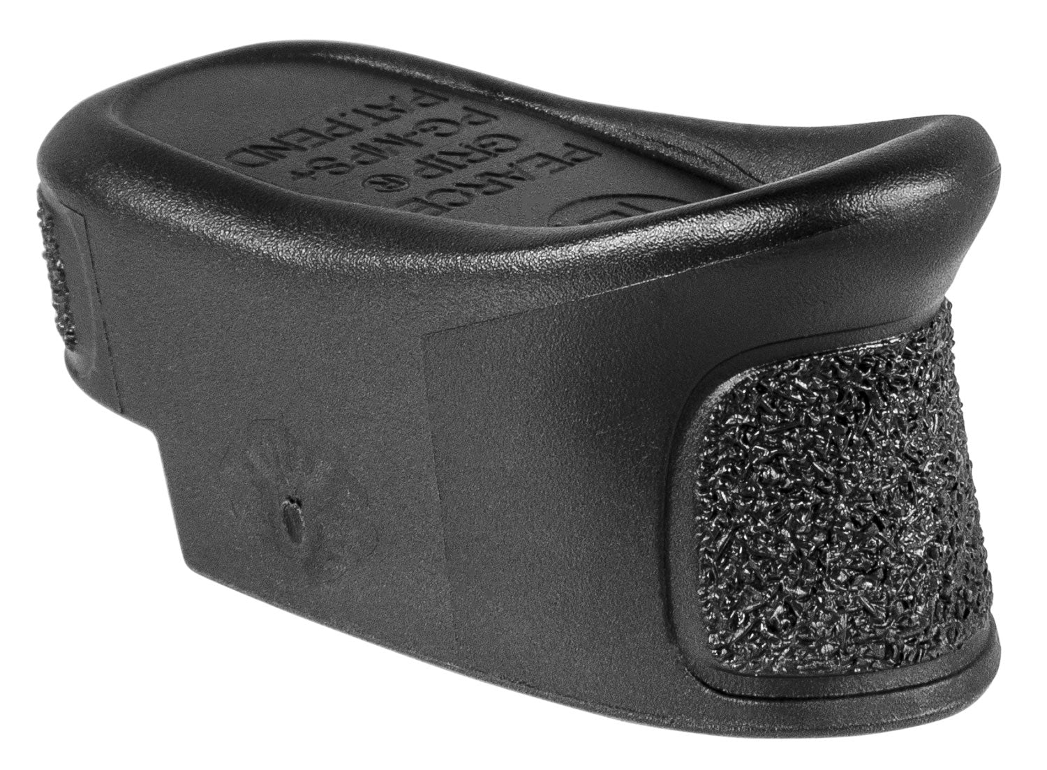 Pearce Grip PGMPS+ S&W M&P Shield Magazine Floor Plate Extension – Black Textured Polymer, 1" Extra Grip