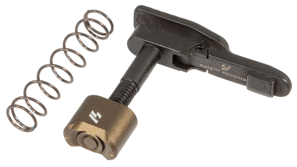 Strike ARAMBIMRFDE AR-15/M16 Ambi Mag Release Mil-Spec FDE Aluminum Drop-In Upgrade