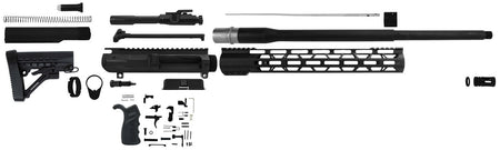 TacFire SSRK65CRDLPK20BN 6.5 Creedmoor AR Platform Rifle Build Kit Black Nitride Sports South Exclusive