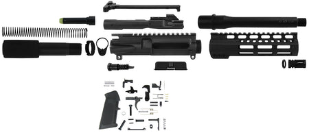 TacFire SSPK45ACPLPK 45 ACP AR Platform Pistol Build Kit Black Nitride Steel Sports South Exclusive