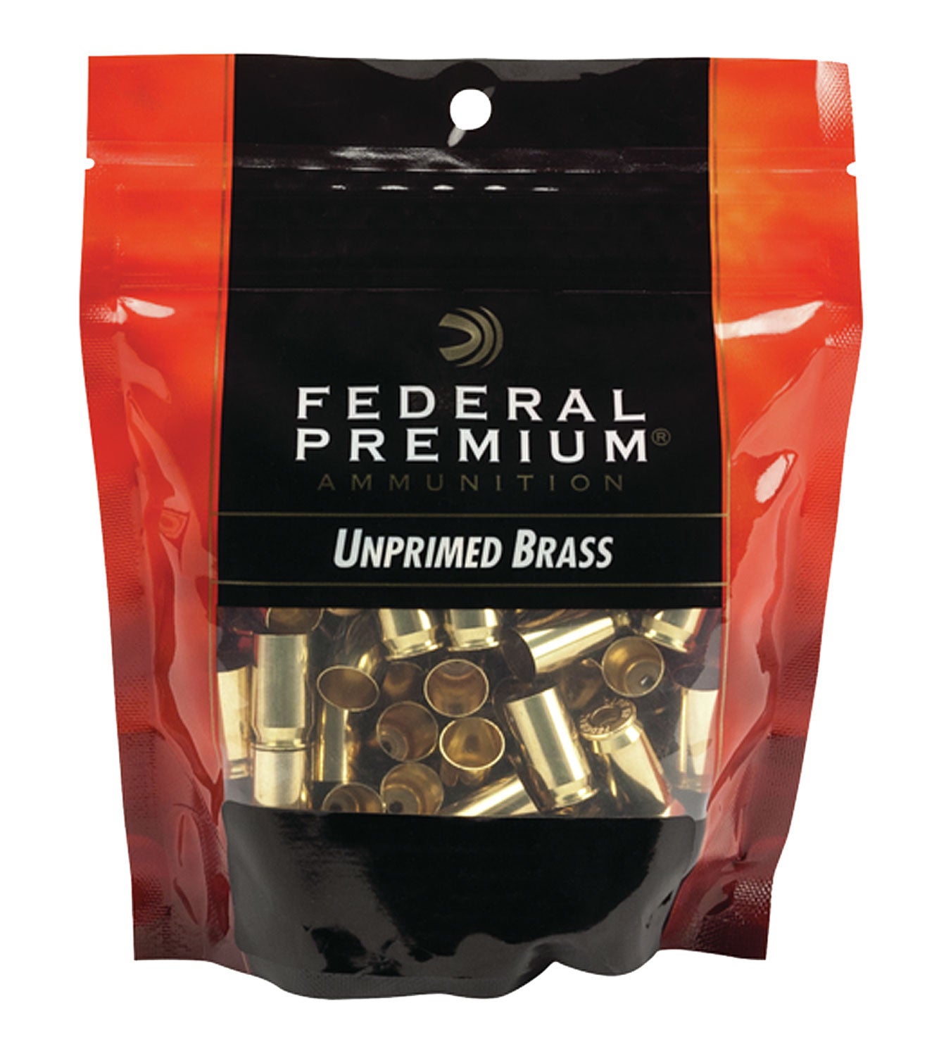 Federal PH9UPB100 Unprimed 9mm Luger Handgun Brass Cases 100-Count Bag