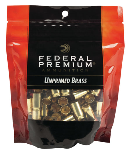 Federal PH40UPB100 Unprimed 40 S&W Handgun Brass Cases 100-Count Bag