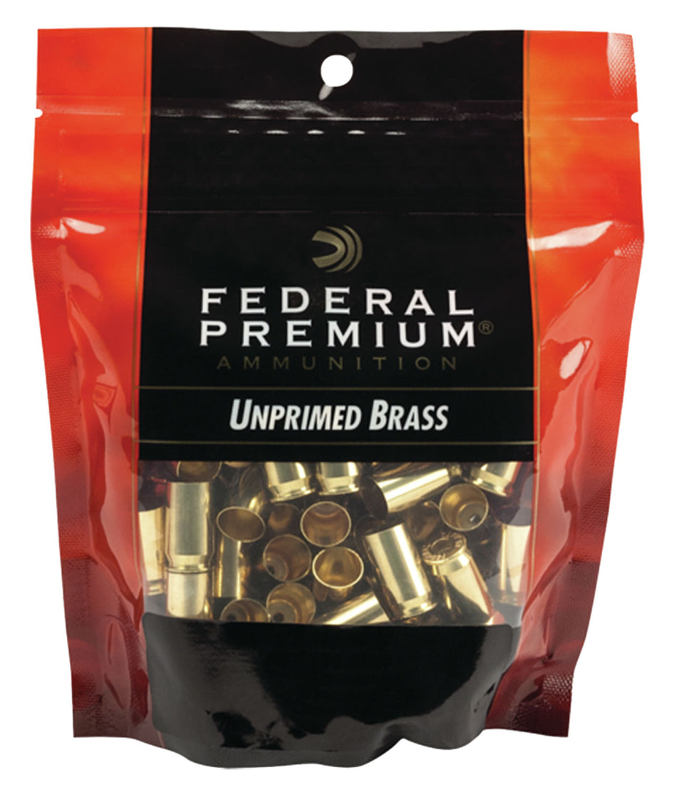 Federal PH40UPB100 Unprimed 40 S&W Handgun Brass Cases 100-Count Bag