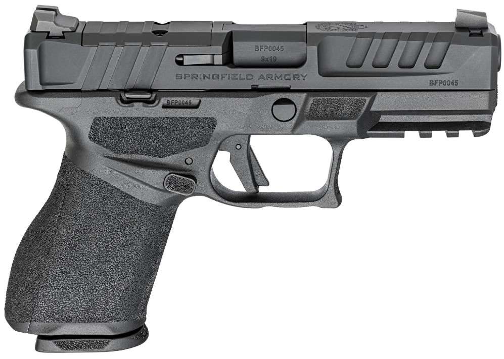 Springfield Armory Echelon 4.0C 9mm Pistol, 4" Barrel, U-Notch White Dot Sights, 1-15rd & 1-18rd Magazines