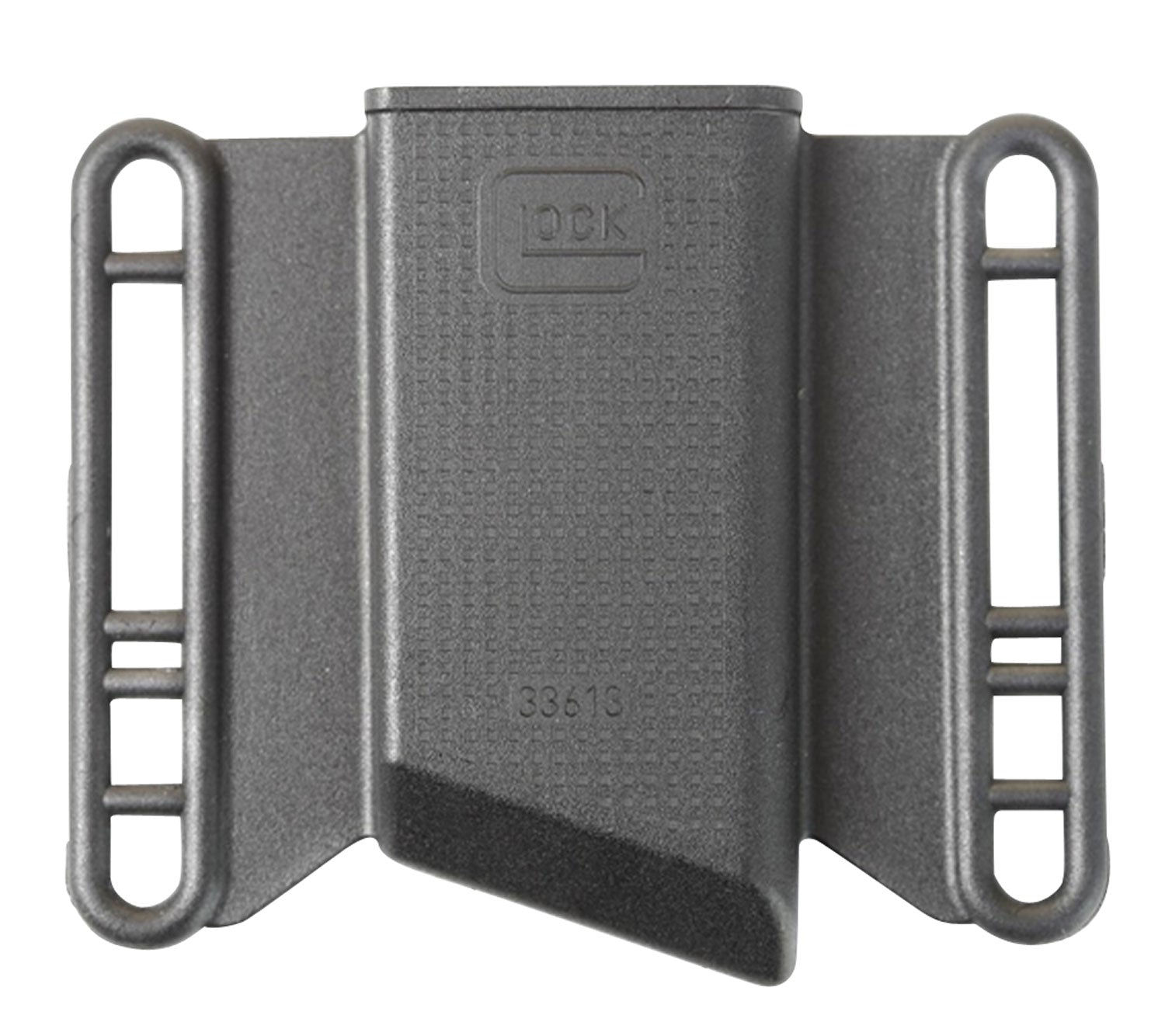 Glock MP033613 Black Polymer OWB Magazine Pouch Belt Slide Up To 2.25" Wide Fits Glock 43 Mags
