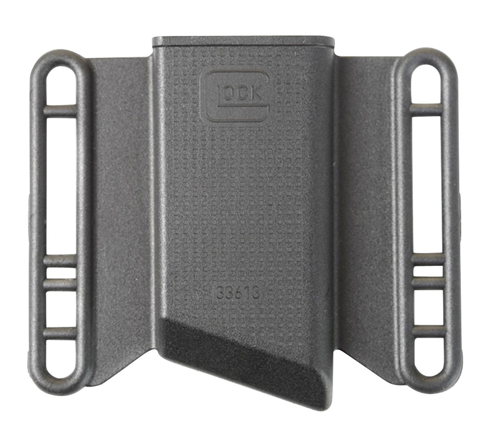 Glock MP033613 Black Polymer OWB Magazine Pouch Belt Slide Up To 2.25" Wide Fits Glock 43 Mags