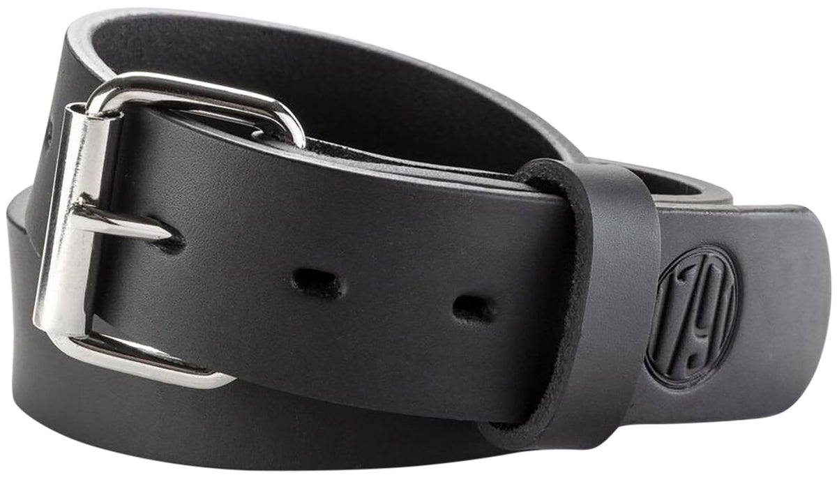 1791 Gunleather Gun Belt 01 Black Leather 36-40 Buckle Closure 1.50 Inch