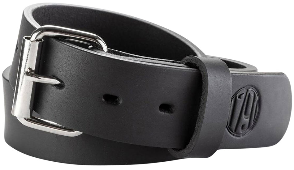 1791 Gunleather Gun Belt 01 Black Leather 36-40 Buckle Closure 1.50 Inch
