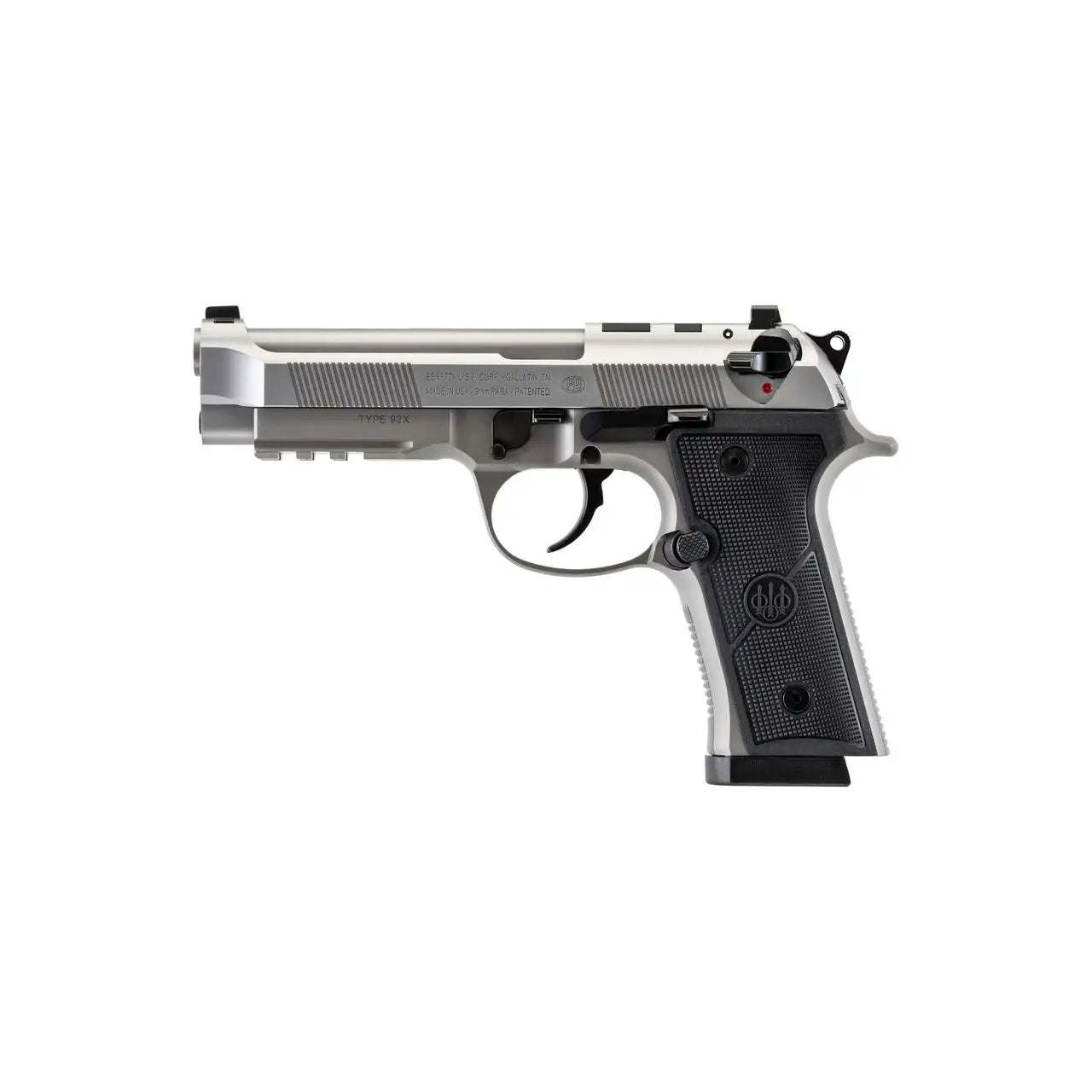 Beretta 92X RDO Full Size 9mm Luger 18-Round 4.7" Inox Optic-Ready Pistol with 2 Magazines