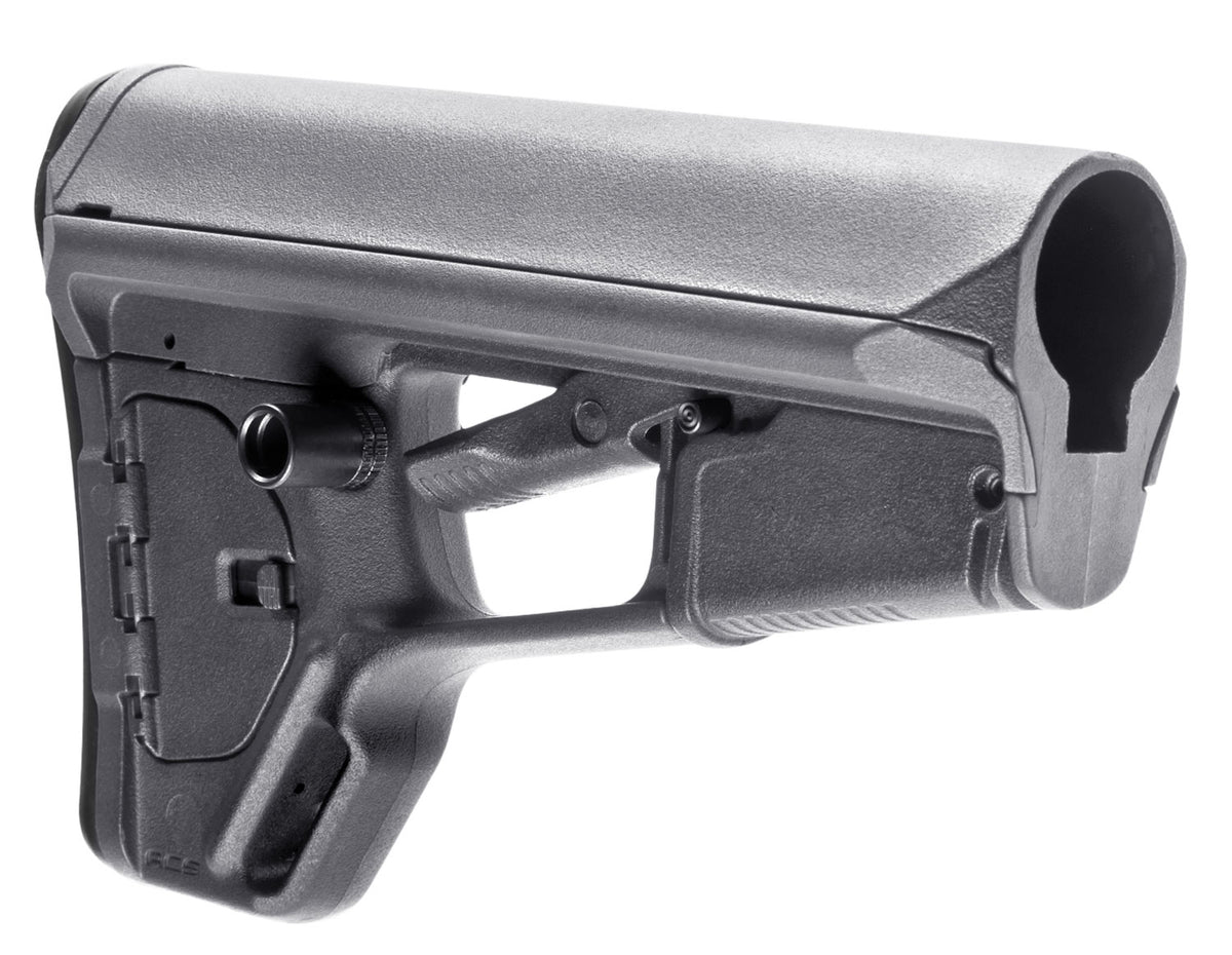 Magpul ACS-L Adaptable Carbine Stock Gray Synthetic AR-15/M16/M4 Mil-Spec - MAG378-GRY