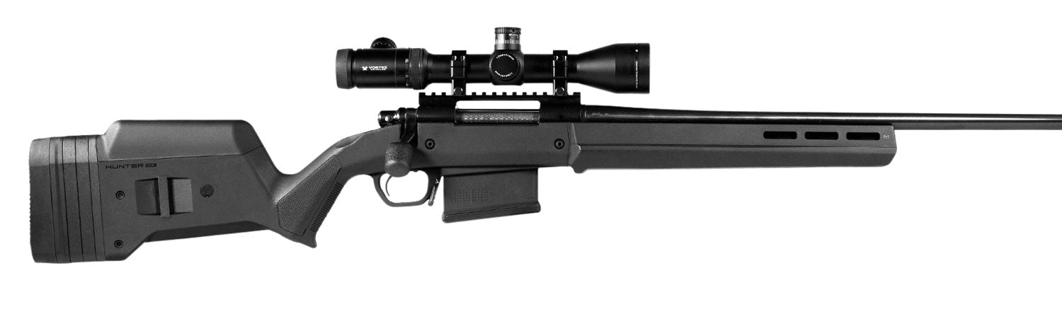 Magpul Hunter 700L Adjustable Comb Stock Black Synthetic for Remington 700 Long Action - MAG483-BLK