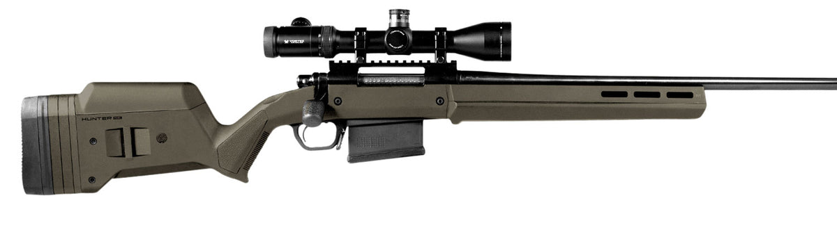Magpul Hunter 700L Adjustable Comb Stock Olive Drab Green for Remington 700 Long Action - MAG483-ODG