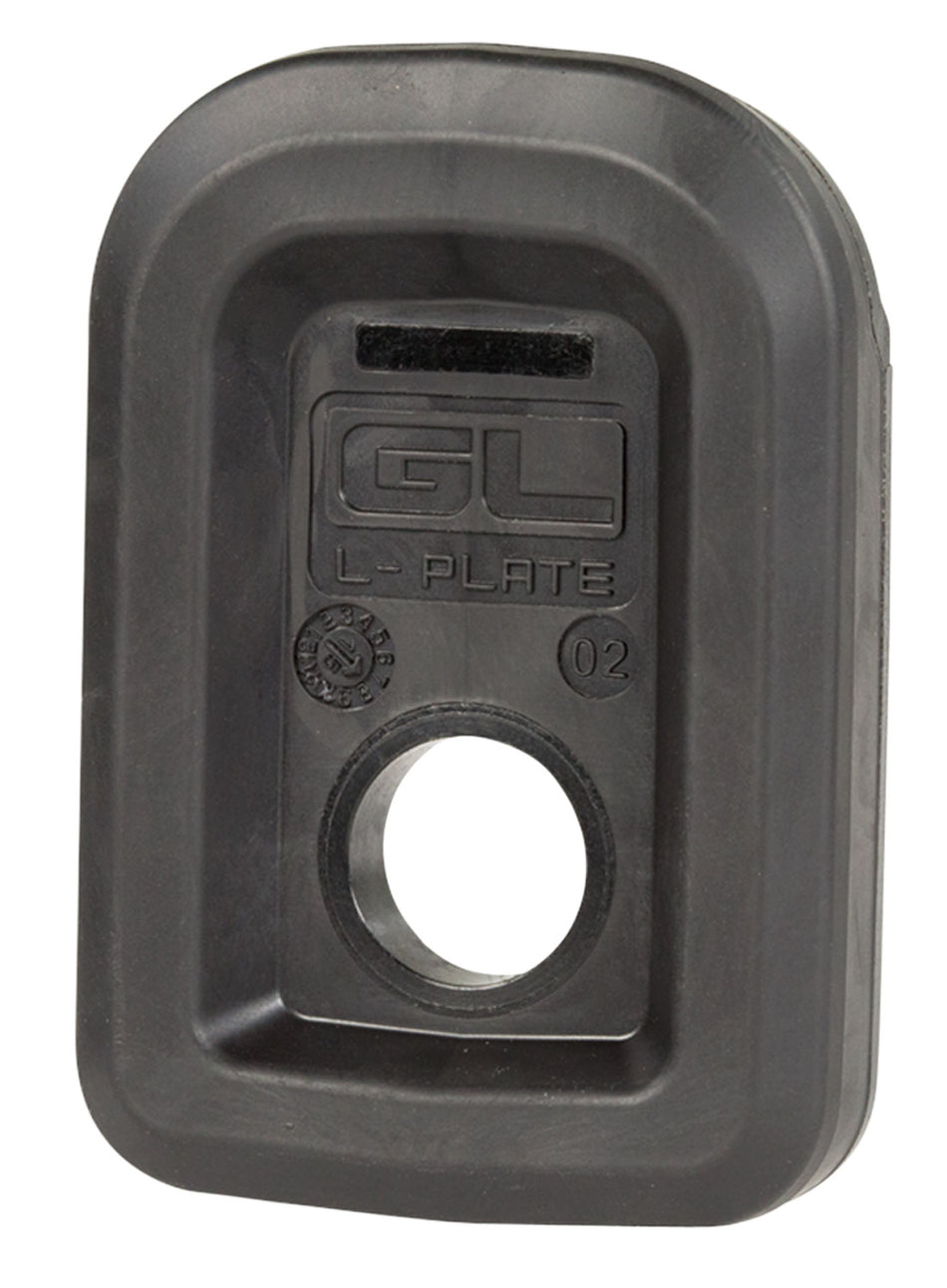 Magpul MAG610-BLK PMAG GL9 L-Plate Magazine Floor Plate Extension for Glock 9mm 17/19/26/34 Black Polymer