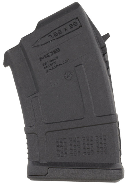 Magpul MAG657BLK PMAG 10rd MOE 7.62x39mm AK/AKM Kalashnikov Platform Rifle Magazine Black Polymer