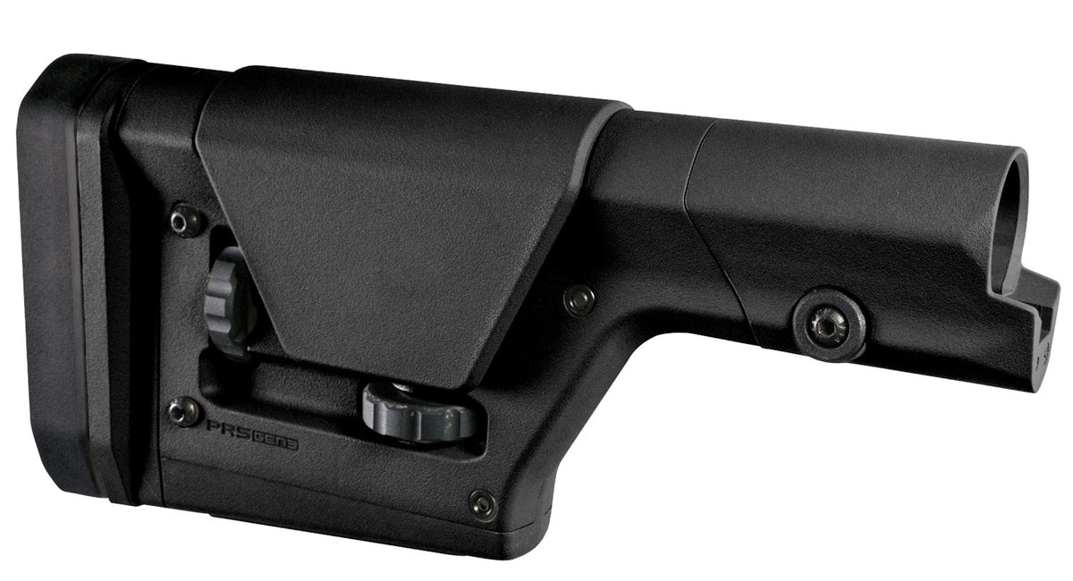 Magpul PRS GEN3 Precision Stock Black Synthetic Adjustable LOP and Cheek for AR-15/M16 - MAG672-BLK