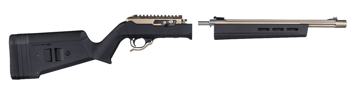 Magpul Hunter X-22 Takedown Chassis Stock Black Adjustable Comb Ruger 10/22