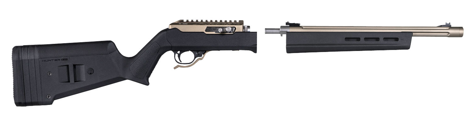 Magpul Hunter X-22 Takedown Chassis Stock Black Adjustable Comb Ruger 10/22