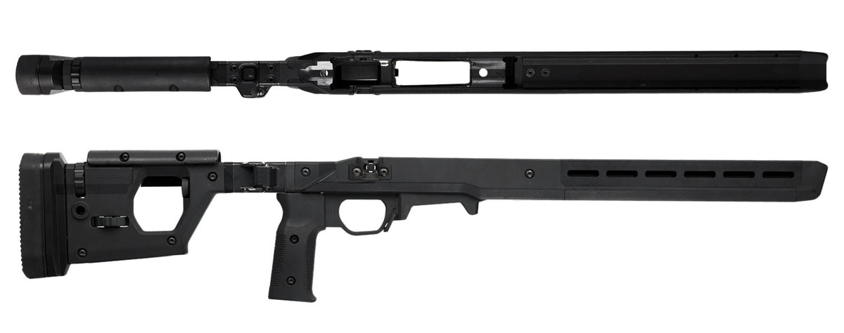 Magpul Pro 700 Folding Precision Rifle Stock Black Aluminum Skeleton Remington 700 SA