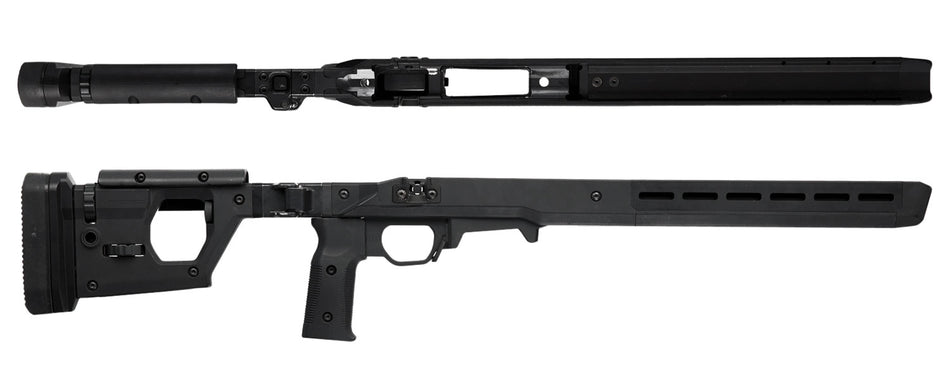 Magpul Pro 700 Folding Precision Rifle Stock Black Aluminum Skeleton Remington 700 SA