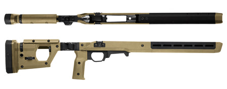 Magpul Pro 700 Folding Precision Rifle Stock FDE Aluminum Skeleton Remington 700 SA