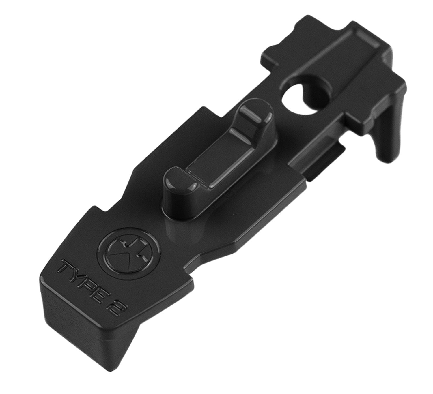 Magpul MAG804-BLK PMAG Tactile Lock-Plate Type 2 1/8" Double Ridge Black Finish AR/M4 GEN M3 Mags 5 Per Pack