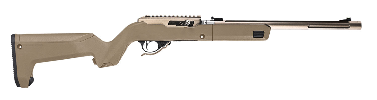 Magpul X-22 Backpacker Flat Dark Earth Synthetic Stock for Ruger 10/22 Takedown Rifle