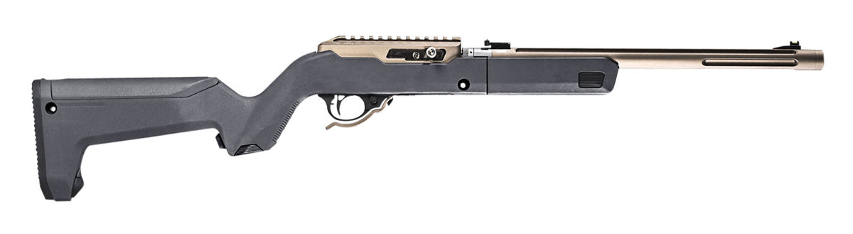 Magpul X-22 Backpacker Stealth Gray Synthetic Stock for Ruger 10/22 Takedown Rifle