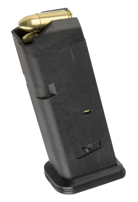 Magpul MAG907BLK PMAG GL9 10rd 9mm Luger Glock 19 Compatible Compact Handgun Magazine Black