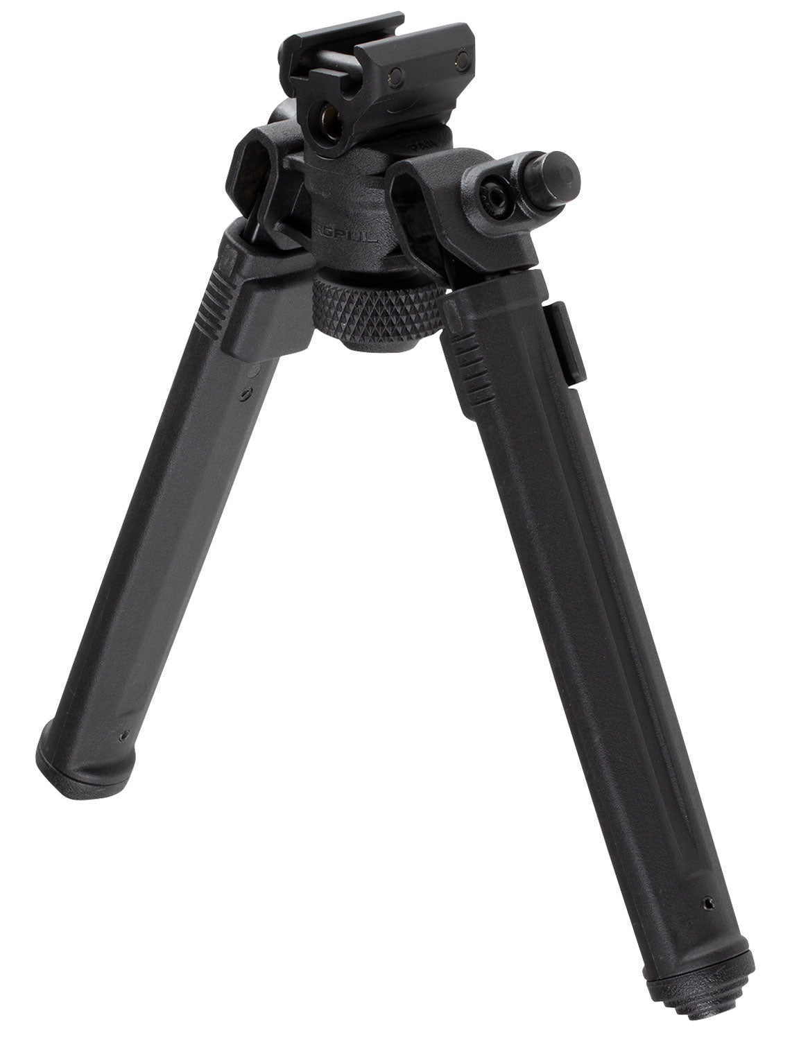 Magpul MAG941-BLK Black Picatinny Rail Bipod with Rubber Feet, 6.80-10.30" Vertical Range