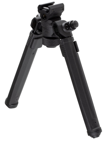 Magpul MAG941-BLK Black Picatinny Rail Bipod with Rubber Feet, 6.80-10.30" Vertical Range