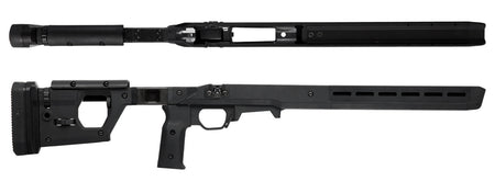 Magpul Pro 700 Precision Rifle Chassis Fixed Stock Black Aluminum Bedding Block for Remington 700 SA