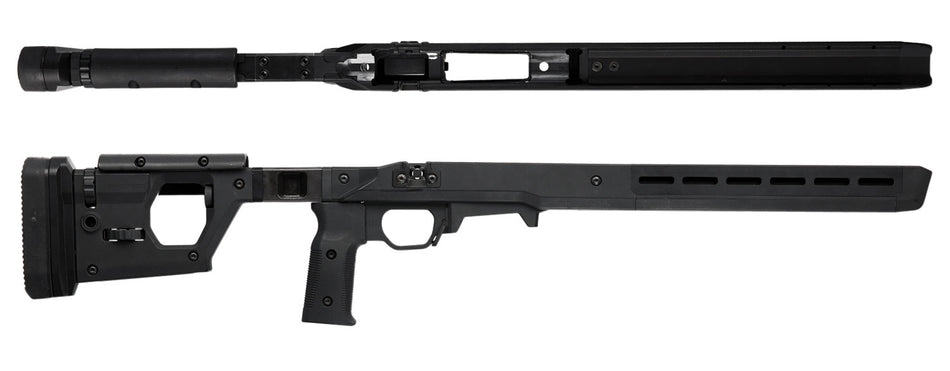 Magpul Pro 700 Precision Rifle Chassis Fixed Stock Black Aluminum Bedding Block for Remington 700 SA
